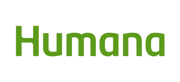 Humana logo in green text on white background.