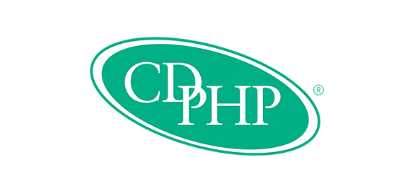 CDP PHP logo in teal oval with white letters and registered trademark symbol